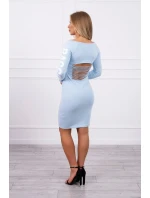 Otrhané modré šaty