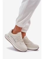 Dámské Tenisky Big Star model 21683893 Světle béžové - Big Star Shoes Dámské Tenisky Big Star model 21683893 Světle béžové - Big Star Shoes