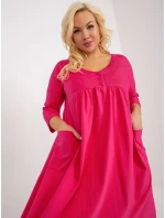 RV šaty SK 8529.37P fuchsiová