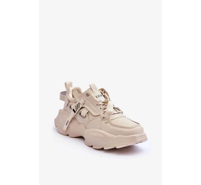 Sportovní tenisky GOE béžové