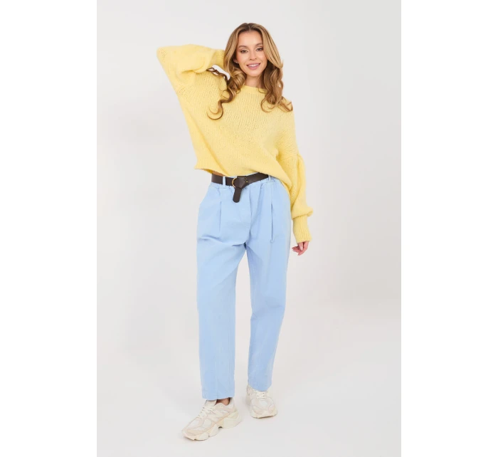 Kordové kalhoty model 224381 Italy Moda