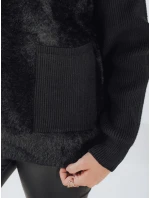 Dámská alpaková bunda KATHERINE black FashionStreet NY0481z Dámská alpaková bunda KATHERINE black FashionStreet NY0481z