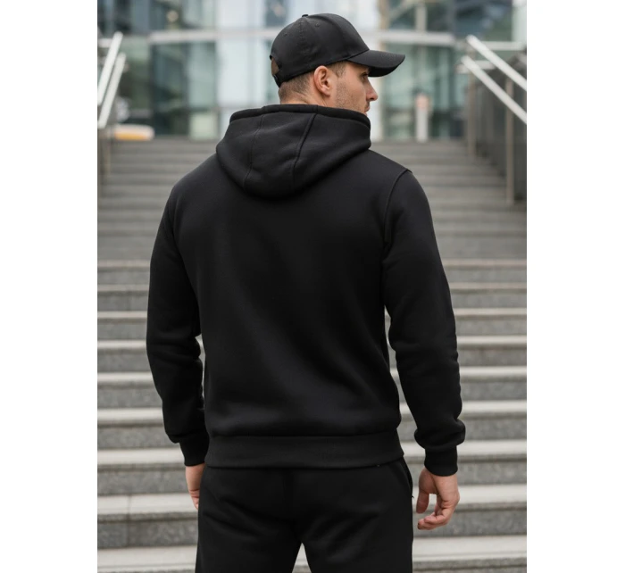 Pánská černá mikina model 21986071 - Dstreet