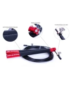 Hliníkové švihadlo s ložisky, 3 m | červená | SK54 Hliníkové švihadlo s ložisky, 3 m | červená | SK54