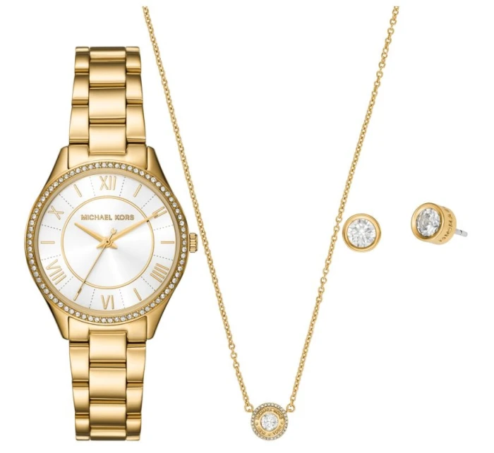 Dámské hodinky Michael Kors Lauryn + šperky MK4849SET + BOX Dámské hodinky Michael Kors Lauryn + šperky MK4849SET + BOX