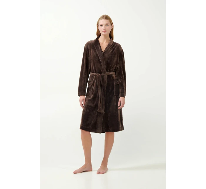 sametový župan model 20515853 - Vamp sametový župan model 20515853 - Vamp