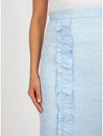 Sukně LK SD 506633.11 světle modrá Sukně LK SD 506633.11 světle modrá