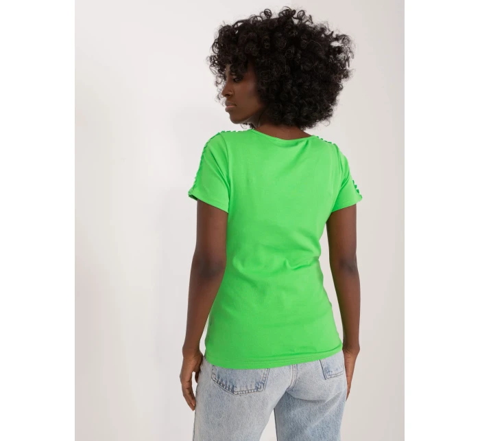 Bluzka PM BZ model 21153752 jasny zielony - FPrice Bluzka PM BZ model 21153752 jasny zielony - FPrice