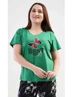 Dámské pyžamo kapri Lenka Dámské pyžamo kapri Lenka