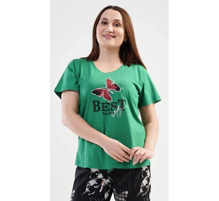 Dámské pyžamo kapri Lenka Dámské pyžamo kapri Lenka