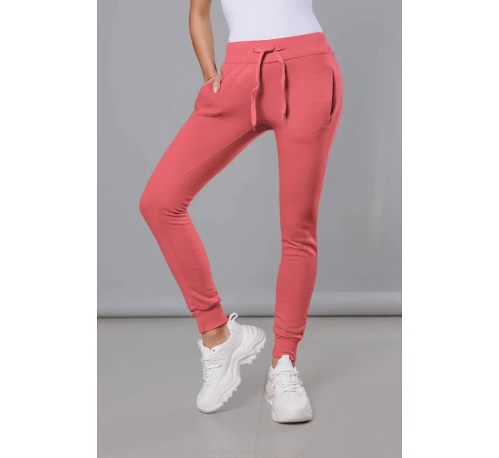 Růžové teplákové kalhoty (CK01-37)