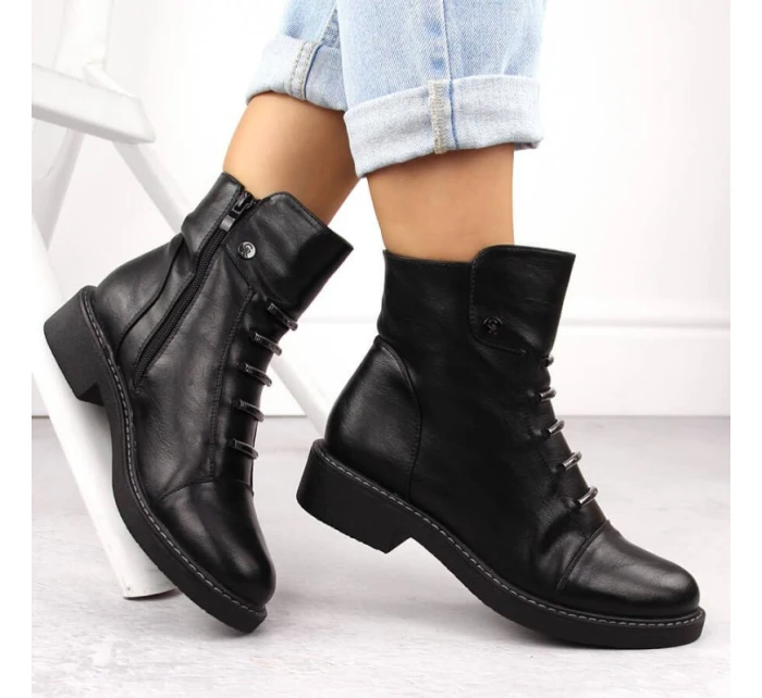 Zateplené boty W model 21305013 - JEZZI Zateplené boty W model 21305013 - JEZZI