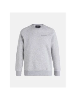 Peak Performance M Original Small Logo Crew mikina šedá