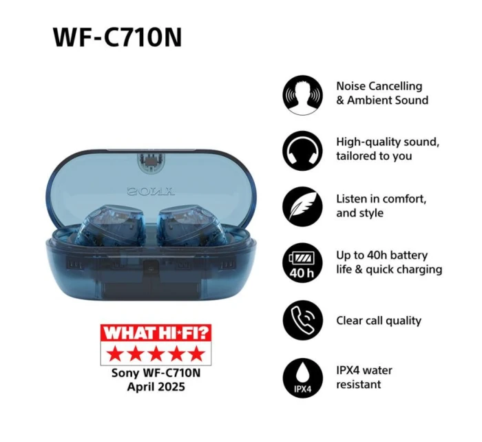 Sluchátka WF-C710N Blue