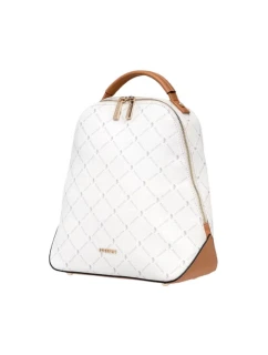 Puccini Monogram Collection Dámská kabelka Batoh White - BLXP0011P-0