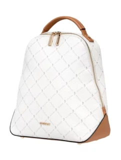 Puccini Monogram Collection Dámská kabelka Batoh White - BLXP0011P-0