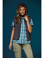 JN 138 Dámská 3vrstvá softshellová vesta model 22485736 navy - Daiber JN 138 Dámská 3vrstvá softshellová vesta model 22485736 navy - Daiber