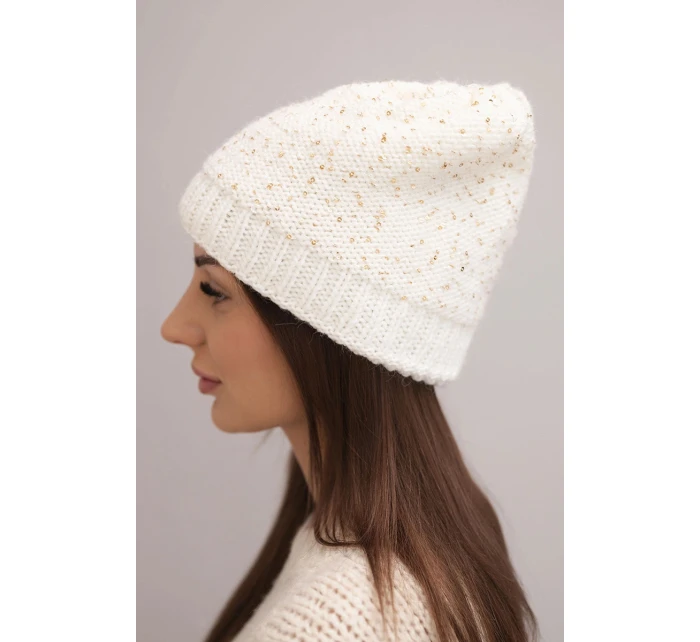 Dámská čepice Amira model 21878025 bílá - K-Fashion