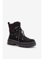 Boty S Kožešinou Černé model 21676596 - Boto Boty S Kožešinou Černé model 21676596 - Boto