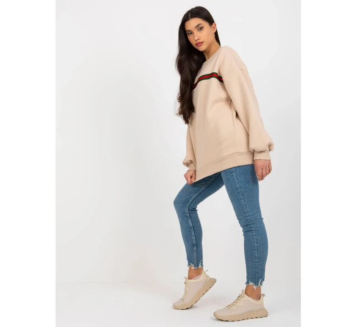 Dámská mikina EM BL 760.01 béžová - FPrice Dámská mikina EM BL 760.01 béžová - FPrice