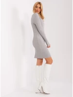 PM SK PM319 šaty.19 šedá