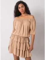 TW SK BI BF001.70 velbloudí šaty TW SK BI BF001.70 velbloudí šaty