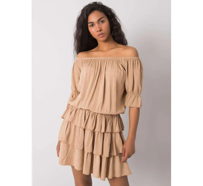 TW SK BI BF001.70 velbloudí šaty TW SK BI BF001.70 velbloudí šaty