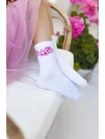 Dětské a juniorské ponožky Baby Girl – bílé Dětské a juniorské ponožky Baby Girl – bílé