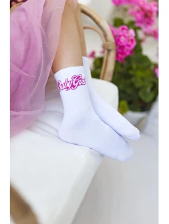 Dětské a juniorské ponožky Baby Girl – bílé