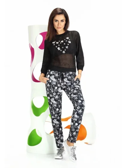 Volnočasové kalhoty Mia - Bas Bleu Volnočasové kalhoty Mia - Bas Bleu