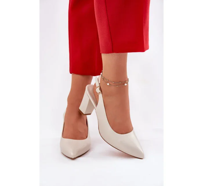 Lodičky na sloupku model 211980 Step in style Lodičky na sloupku model 211980 Step in style