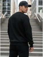 Pánská černá mikina model 21986415 - Dstreet