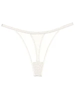 Dámská tanga Triumph Signature Sheer String - WHITE - bílé 1595 - TRIUMPH