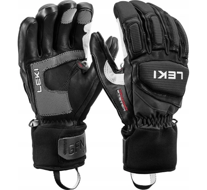 LEKI Rukavice Griffin Pro 3D black/white 8.5