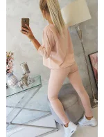 Sada s potiskem Queen tmavě pudrově růžová Sada s potiskem Queen tmavě pudrově růžová