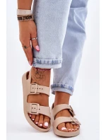 Dámské lehké sandály Big Star LL274746 Béžové Dámské lehké sandály Big Star LL274746 Béžové