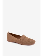 Materiálové dámské světle hnědé model 22102802 - Boto