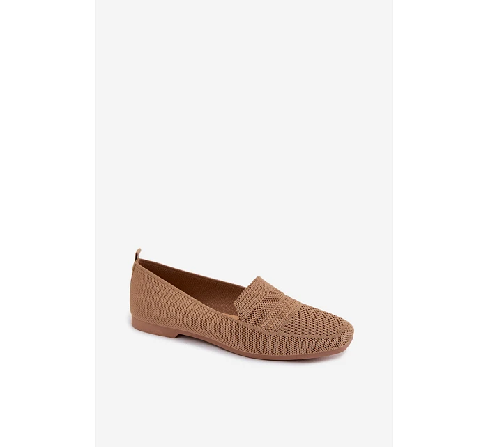 Materiálové dámské světle hnědé model 22102802 - Boto