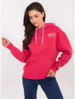 Mikina D10608BC02654E fuchsiová Mikina D10608BC02654E fuchsiová