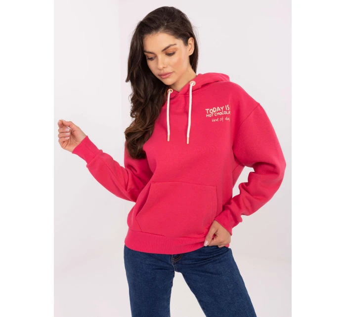 Mikina D10608BC02654E fuchsiová Mikina D10608BC02654E fuchsiová