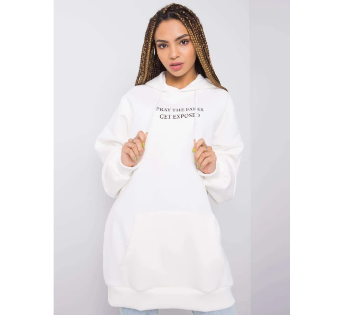 Bluza DS BL model 19344694 ecru - FPrice Bluza DS BL model 19344694 ecru - FPrice