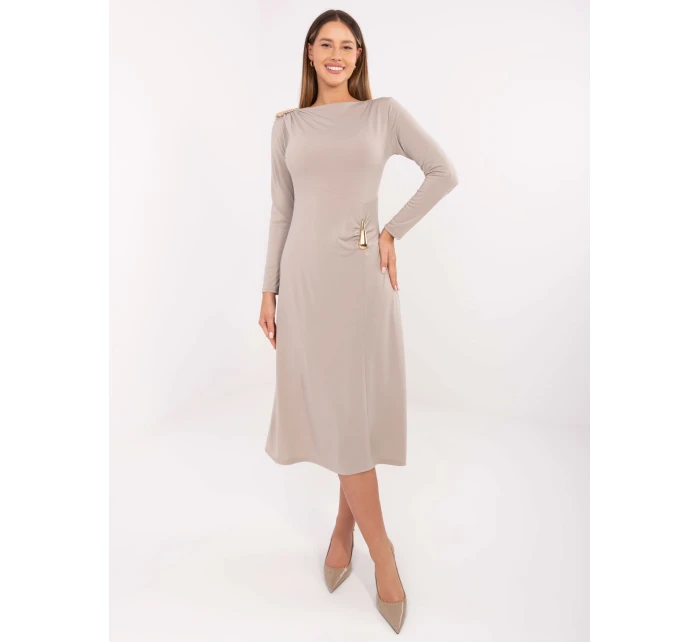 Šaty IT SK 21900.00 béžová Šaty IT SK 21900.00 béžová