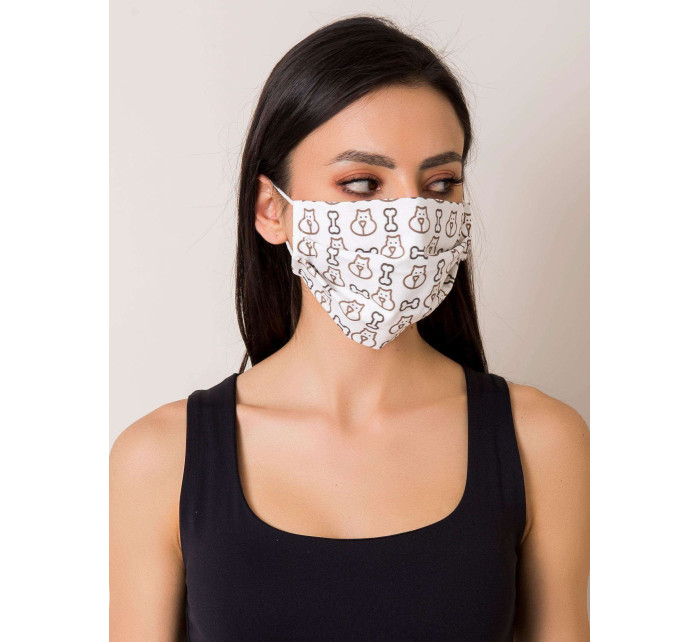 Ochranná maska KW MO JK129 bílá černá