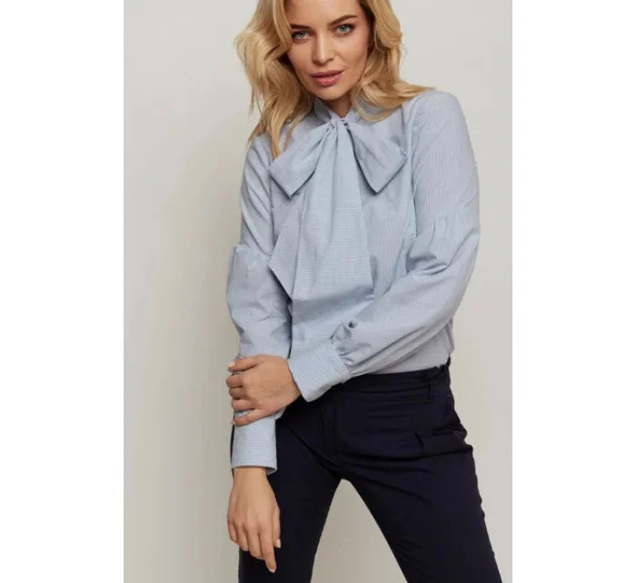 Dámská košile Kokarda Modro-bílá - Bubala Dámská košile Kokarda Modro-bílá - Bubala