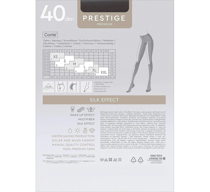 Punčochové kalhoty Prestige - Conte elegant