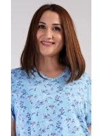 Dámská noční košile s krátkým rukávem model 18906292 - Vienetta