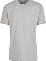 Build your Brand BY 004 Tričko z těžké bavlny 56.0004 heather grey