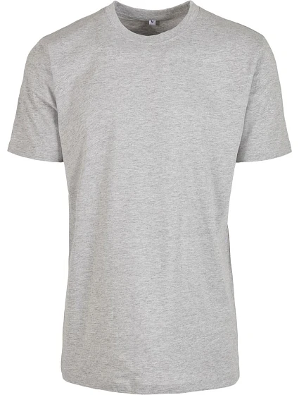 Build your Brand BY 004 Tričko z těžké bavlny 56.0004 heather grey Build your Brand BY 004 Tričko z těžké bavlny 56.0004 heather grey