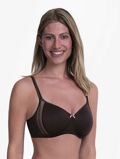 Fleur soft podprsenka s pěnovou výztuží 5654 chocolate - RosaFaia
