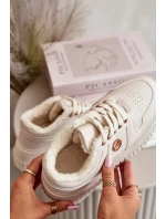 Sneakersy Sportovní Boty Dámské Zateplené Na Masivní Podešvi Béžové Verissha Sneakersy Sportovní Boty Dámské Zateplené Na Masivní Podešvi Béžové Verissha